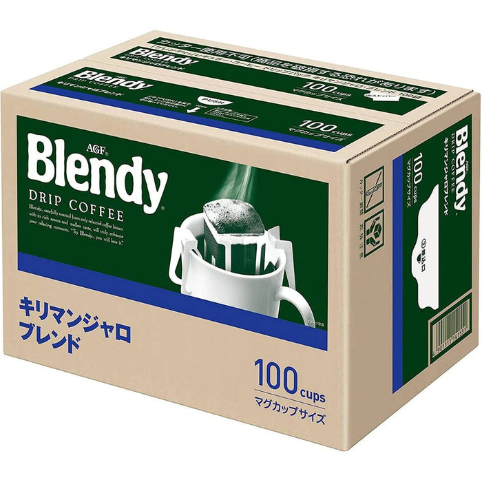 AGF Blendy Drip Coffee Kilimanjaro Blend 100 Bags - Usagi Shop