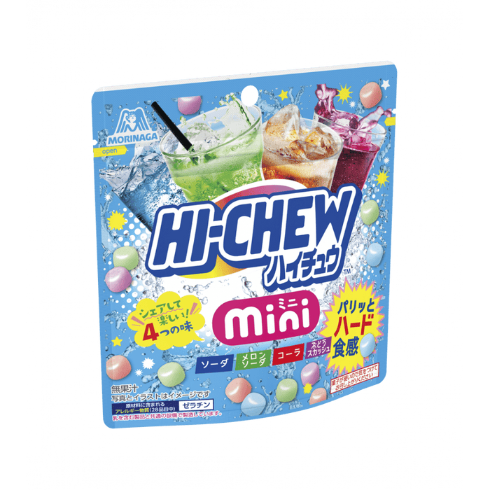 Hi-Chew Chewy Candy MIni - Soda, Melon Soda, Cola, Grape Squash - Usagi Shop