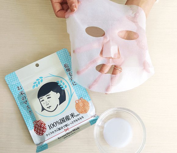 Ishizawa Lab Keana Nadeshiko Japanese Rice Face Mask 10 Sheets - Usagi Shop