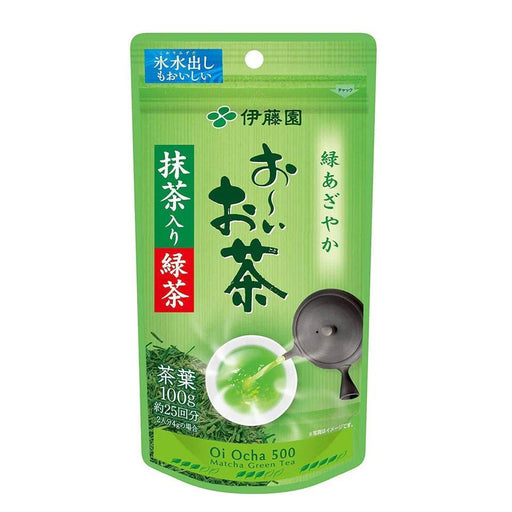 Itoen Oi Ocha Green Tea Sencha Matcha Blend 100g - Usagi Shop