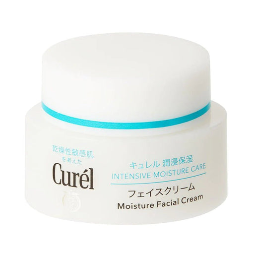 Kao Curel Intensive Moisture Face Cream for Sensitive Skin 40g - Usagi Shop