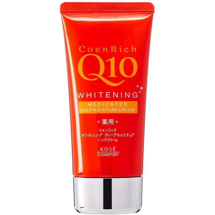 Kose Coen Rich Q10 Whitening Medicated Deep Moisture Hand Cream 80g - Usagi Shop