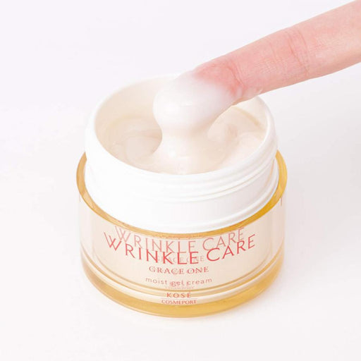 KOSE GRACE ONE Wrinkle Care Moist Gel Cream - Usagi Shop