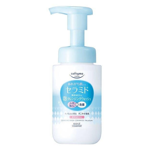 KOSE Softymo Foam Cleansing Wash (Ceramide) - Usagi Shop