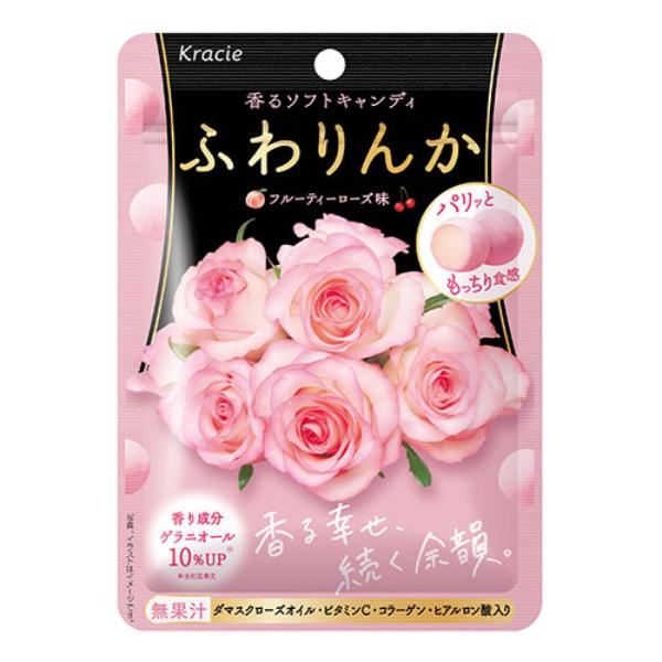 Kracie Fuwarinka Beauty Soft Candy Fruity Rose Flavor - Usagi Shop