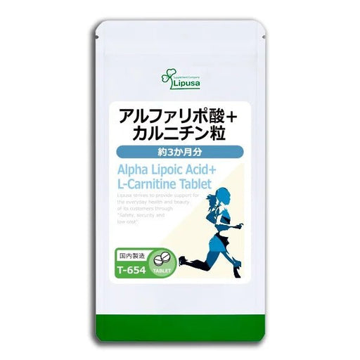 Lipusa α-lipoic acid + L-carnitine Tablet - Usagi Shop