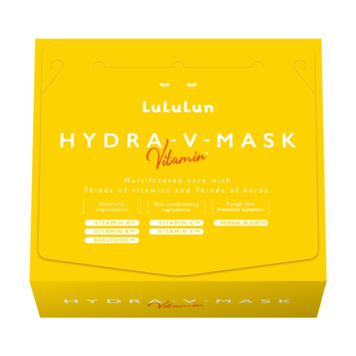 Lululun Hydra-V Facial Mask VITAMIN (Multifaceted Care) - Usagi Shop