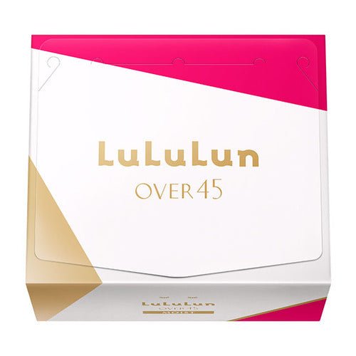 Lululun Over 45 Facial Mask MOIST (Camellia Pink) - Usagi Shop