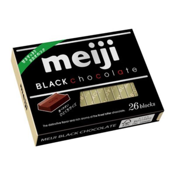 Meiji black chocolate BOX (26 pieces) - Usagi Shop