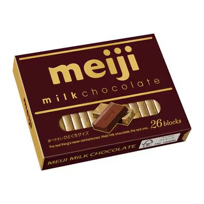 Meiji Milk Chocolate BOX (26 pieces) - Usagi Shop