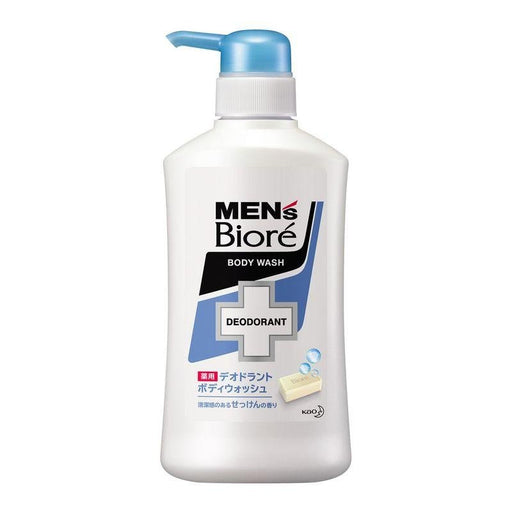 Men’s Bioré Deodorant Body Wash Clean Soap Scent, 440 ml - Usagi Shop