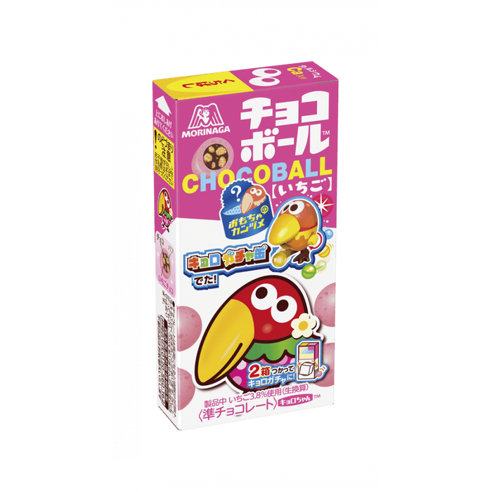 Morinaga Chocoball - Strawberry - Usagi Shop