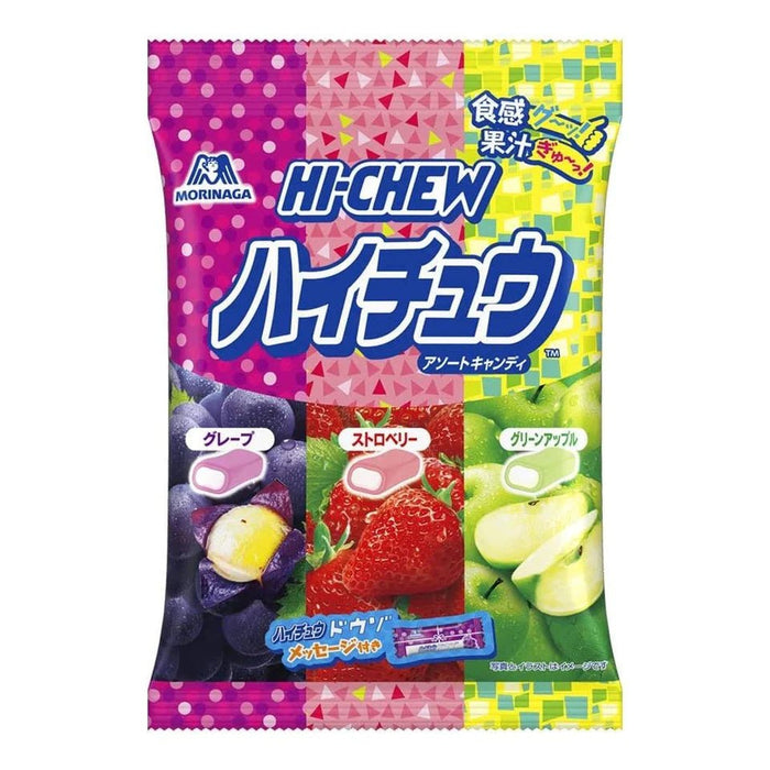 Morinaga Hi-Chew Japanese Soft Fruit Candy 3 Flavors Assortment 86g - Usagi Shop