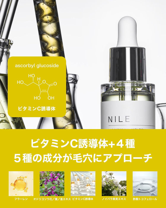 NILE Beauty Serum, Perfect Serum, Pores, Retinol, Astaxanthin, Vitamin C - Usagi Shop