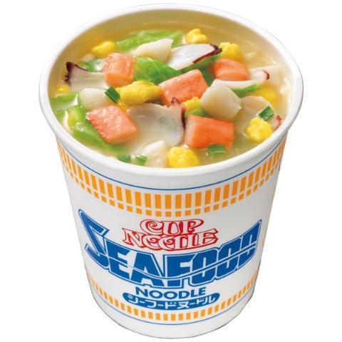 Nissin Instant Cup Noodles Seafood Flavor 75g - Usagi Shop