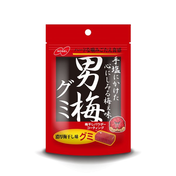 NOBEL Otoko Plum Gummy - Usagi Shop