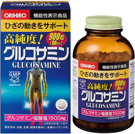 Orihiro Glucosamine Japanese Supplement 1500mg 900 Tablets - Usagi Shop