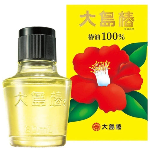 Oshima Tsubaki Pure Natural Japanese Camellia Oil 60ml - Usagi Shop