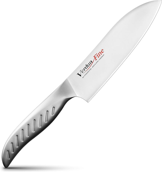 OVF-101 Shimomura Kogyo Verdun Fine Santoku Knife, 160 mm (6.3 inches), Made in Japan - Usagi Shop