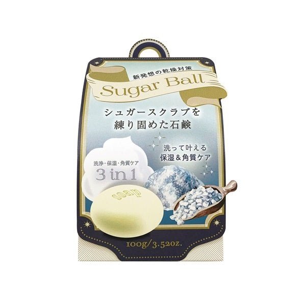 Pelican Sugar Ball Scrub Soap 100g - Usagi Shop