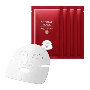 Shiseido Aqualabel Special Face Mask 4 Sheets - Usagi Shop