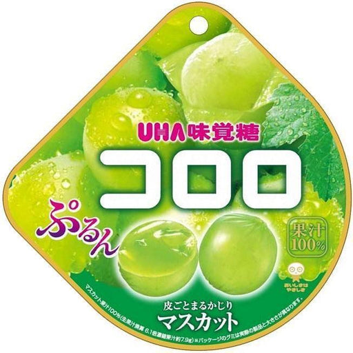 UHA Mikakuto Kororo White Muscat Grape Gummy Candy - Usagi Shop