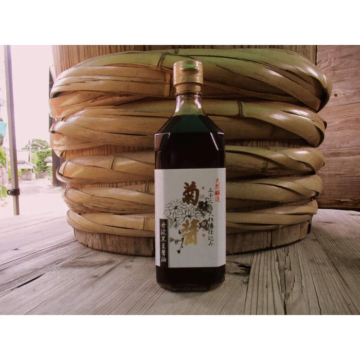 Yamaroku Kikubishio Shoyu Barrel Aged Japanese Soy Sauce 500ml - Usagi Shop